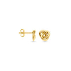 Ohrstecker 7 mm 14K Gelbgold