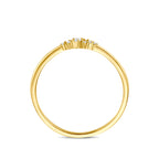 9k ring zirkonia 9K geel
