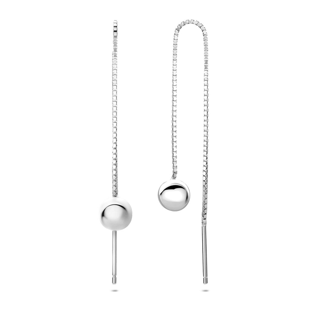 doortrekoorbellen bol 85 mm zilver gerhodineerd - bol