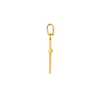 hanger kruis 14K geelgoud