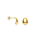 oorknoppen 8 mm 14K geelgoud