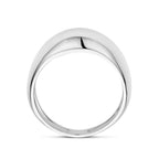 ring balloon zilver gerhodineerd