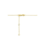 Halskette Peridot 41 - 43 - 45 cm 14K Gelbgold