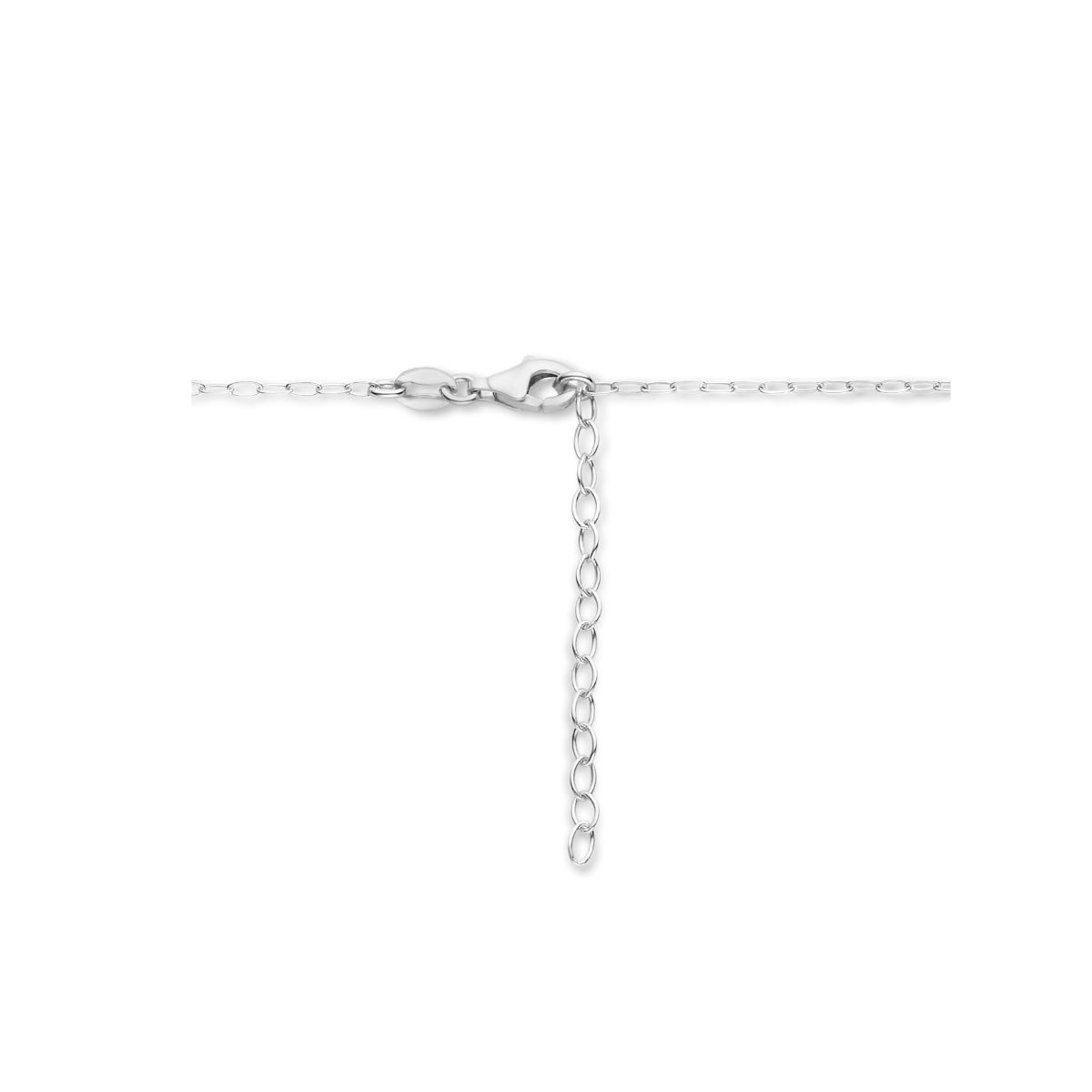 Lebensbaum Halskette 41 + 4 cm Silber rhodiniert