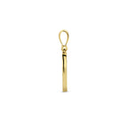 Anhänger Herz Regenbogen Zirkonia 14K Gelbgold