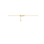 collier citrien 42 – 44 cm 14K geelgoud