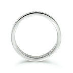 Ring Zirkonia Silber rhodiniert