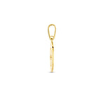 hanger kompas 14K geelgoud