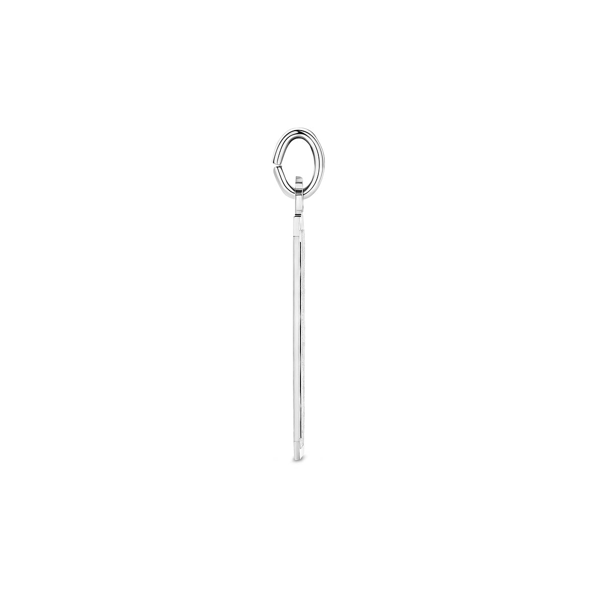 graveerhanger gediamanteerd zilver wit