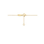 collier bol 0,5 mm 40 + 1,5 cm 14K geelgoud