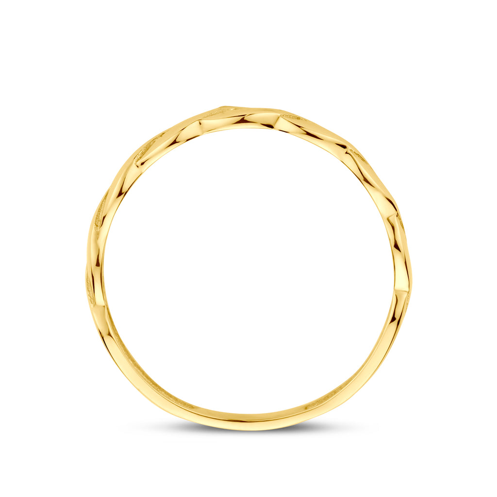 Ring aus 14-karätigem Gelbgold