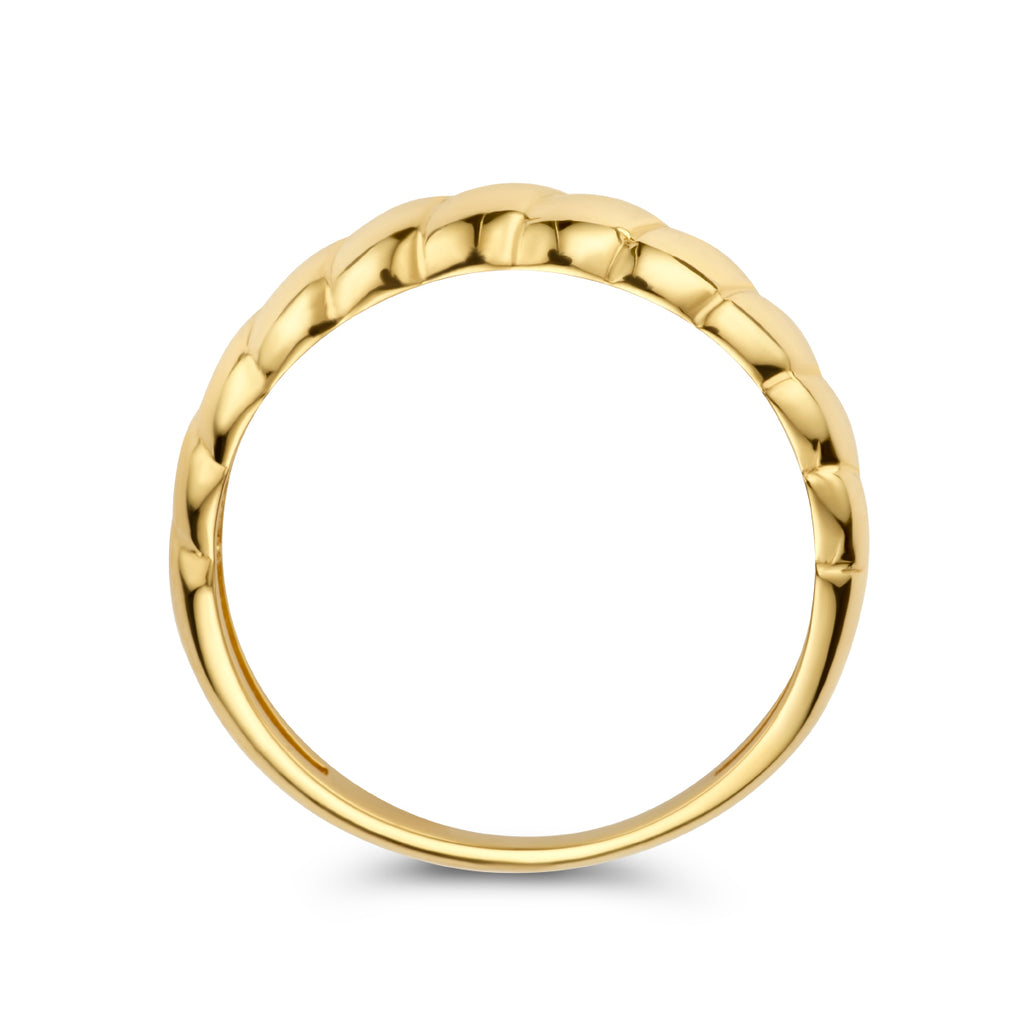 ring balloon 14K geelgoud