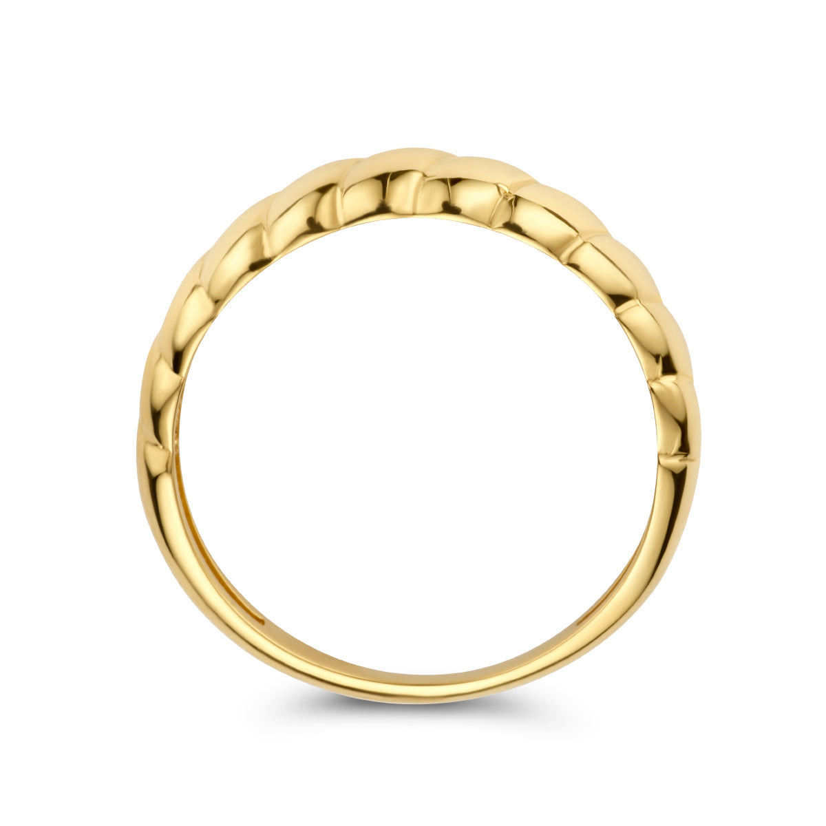 ring balloon 14K geelgoud