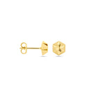 Ohrstecker diamantiert aus 14K Gelbgold