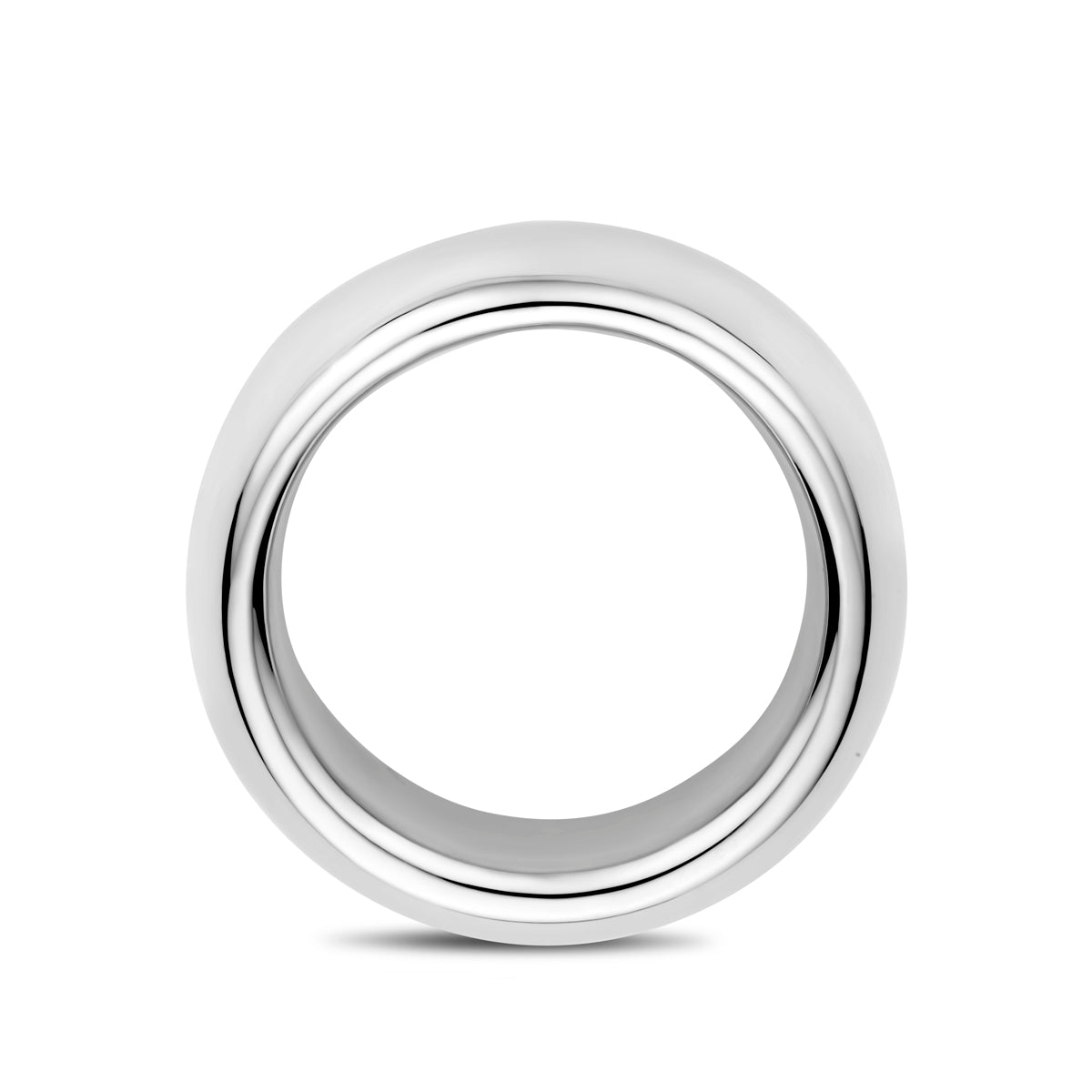 ring 9,5 mm zilver gerhodineerd