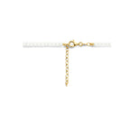 collier 40 + 4 cm 1 micron zilver verguld (geel)