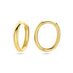 klapoorringen 14K geelgoud