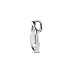 hanger zirkonia 12,5 mm zilver gerhodineerd