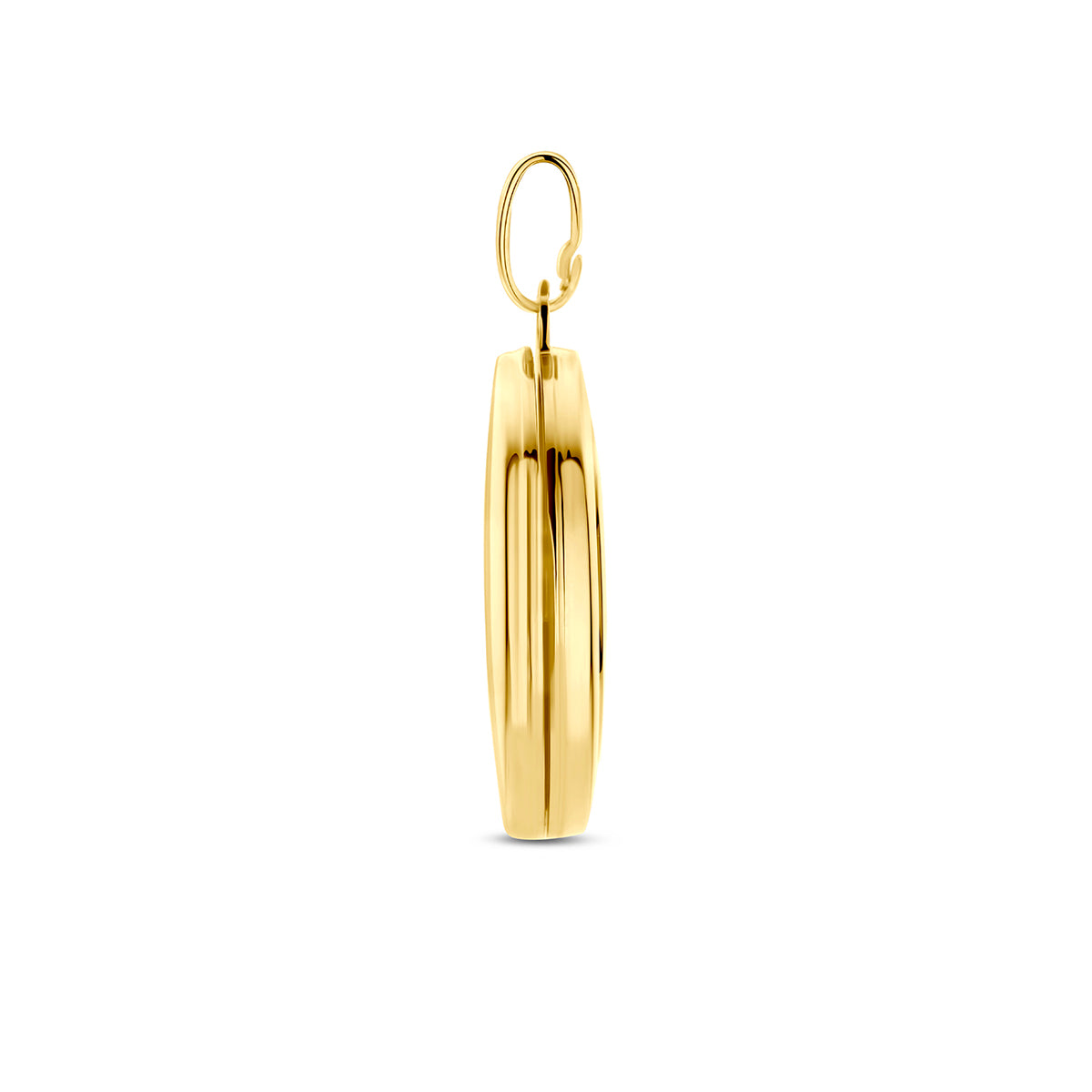 medaillon 14K geelgoud - ovaal