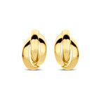 stekeroorringen 13 mm 14K geelgoud