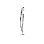 hanger poli/mat 48,5 mm zilver gerhodineerd