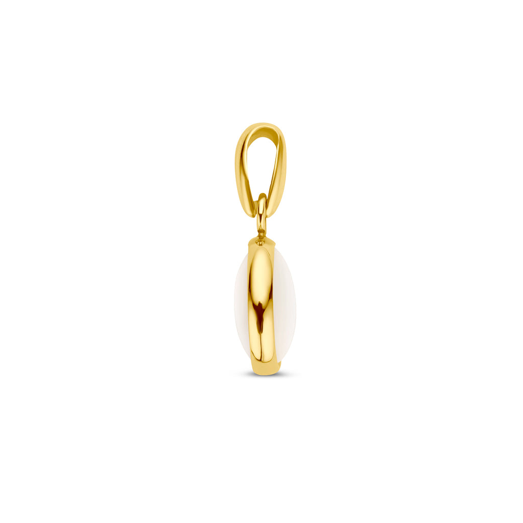 Anhänger Perlmutt 14K Gelbgold