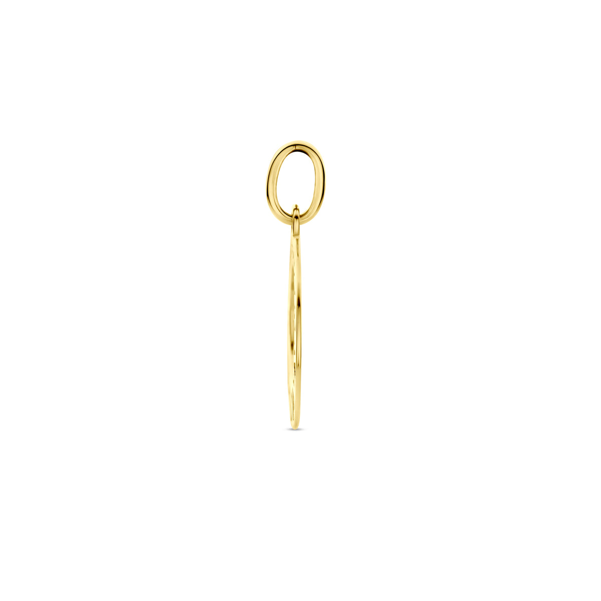 Anhänger Kreis 14K Gelbgold