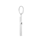 hanger kruis 15 mm zilver wit