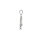 hanger zirkonia zilver gerhodineerd