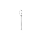 graveerhanger gediamanteerd 18 mm zilver gerhodineerd