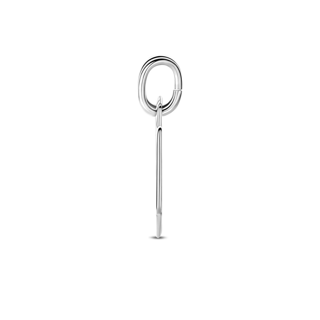 Bruchplatte Puzzle 16 mm rhodiniert Silber