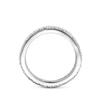Ring Zirkonia Silber rhodiniert