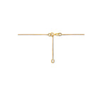 collier parel 42 - 45 cm 14K geelgoud
