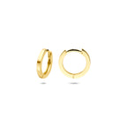 9k Klappcreolen 11,5 mm 9K Gelb