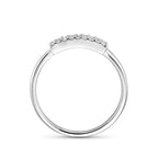 ring zirkonia zilver gerhodineerd