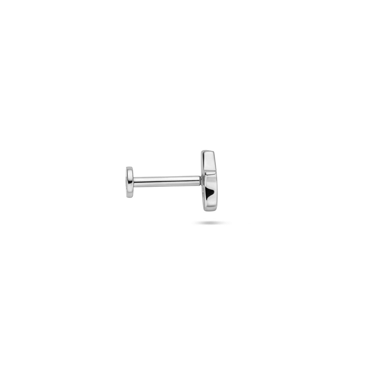 flat back piercing hand van fatima zirkonia 6 mm zilver gerhodineerd