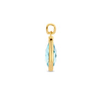 Anhänger Blautopas 14K Gelbgold