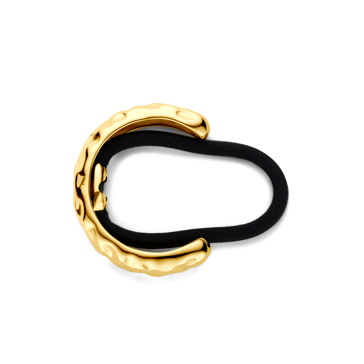 hair cuff gehamerd ion plating 11 x 51 mm edelstaal
