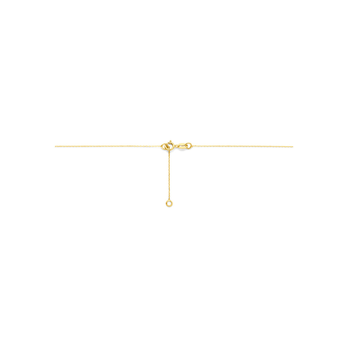 collier bolletjes 42 - 45 cm 14K geelgoud - bol