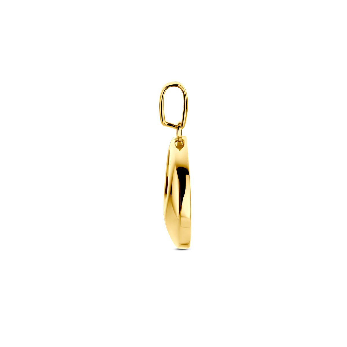Anhänger 21 mm 14K Gelbgold