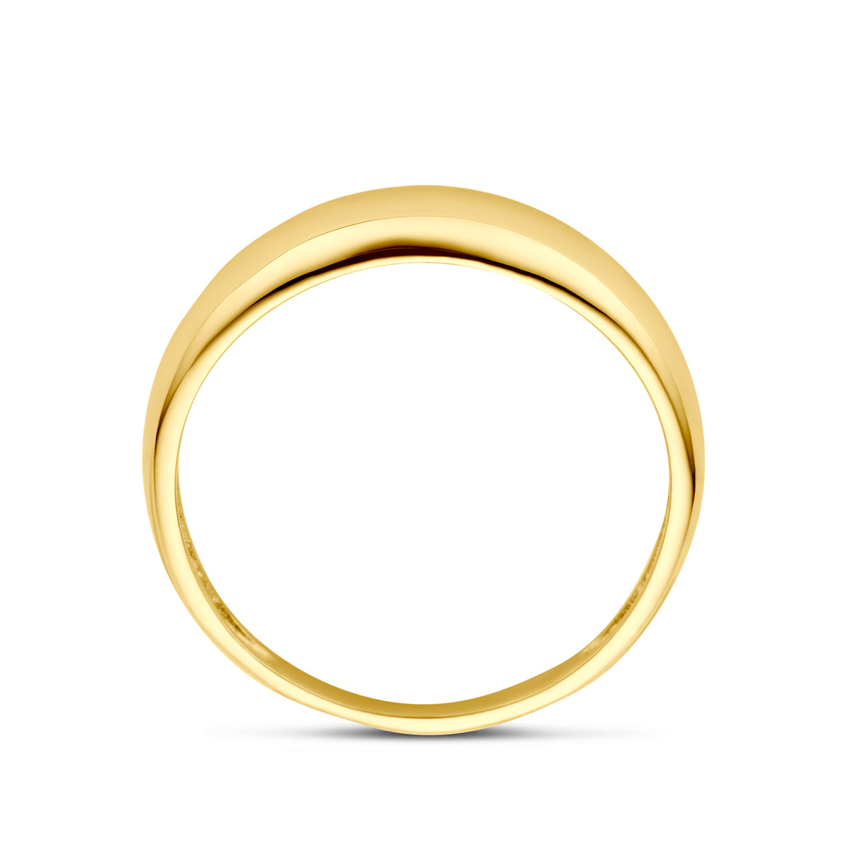 ring balloon 14K geelgoud