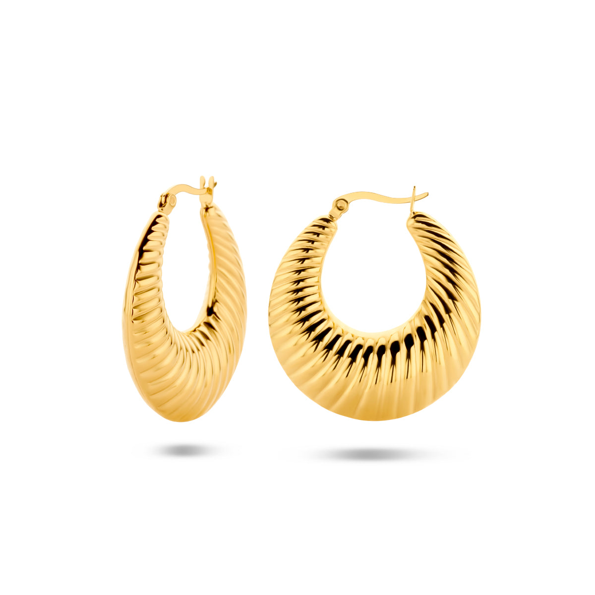 oorringen ion plating 38 mm edelstaal