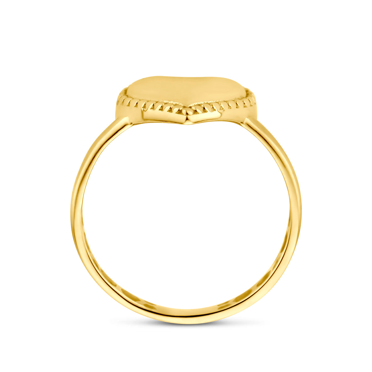 Ring Herz 14K Gelbgold
