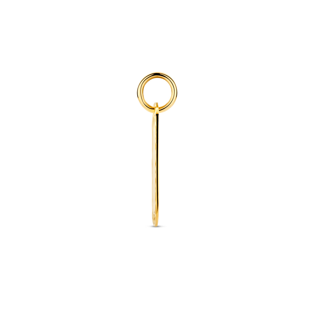 graveerhanger 24 mm 14K geelgoud