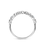 ring hartjes zirkonia zilver gerhodineerd