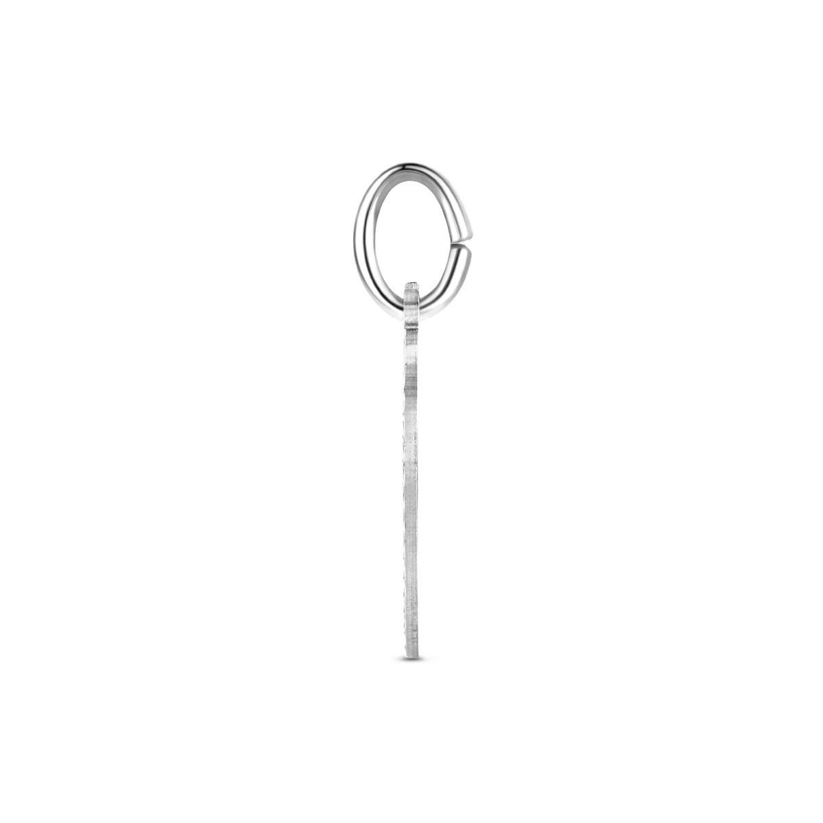 graveerhanger hartje 19 mm zilver gerhodineerd