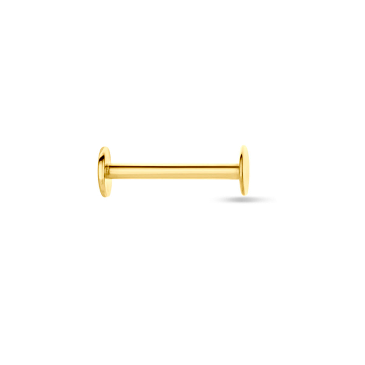 Flat Back Piercing 3 mm 14K Gelbgold