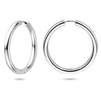 klapoorringen 39 mm zilver gerhodineerd