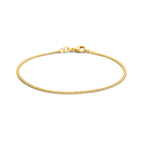 gourmette 1,7 mm 14K geelgoud