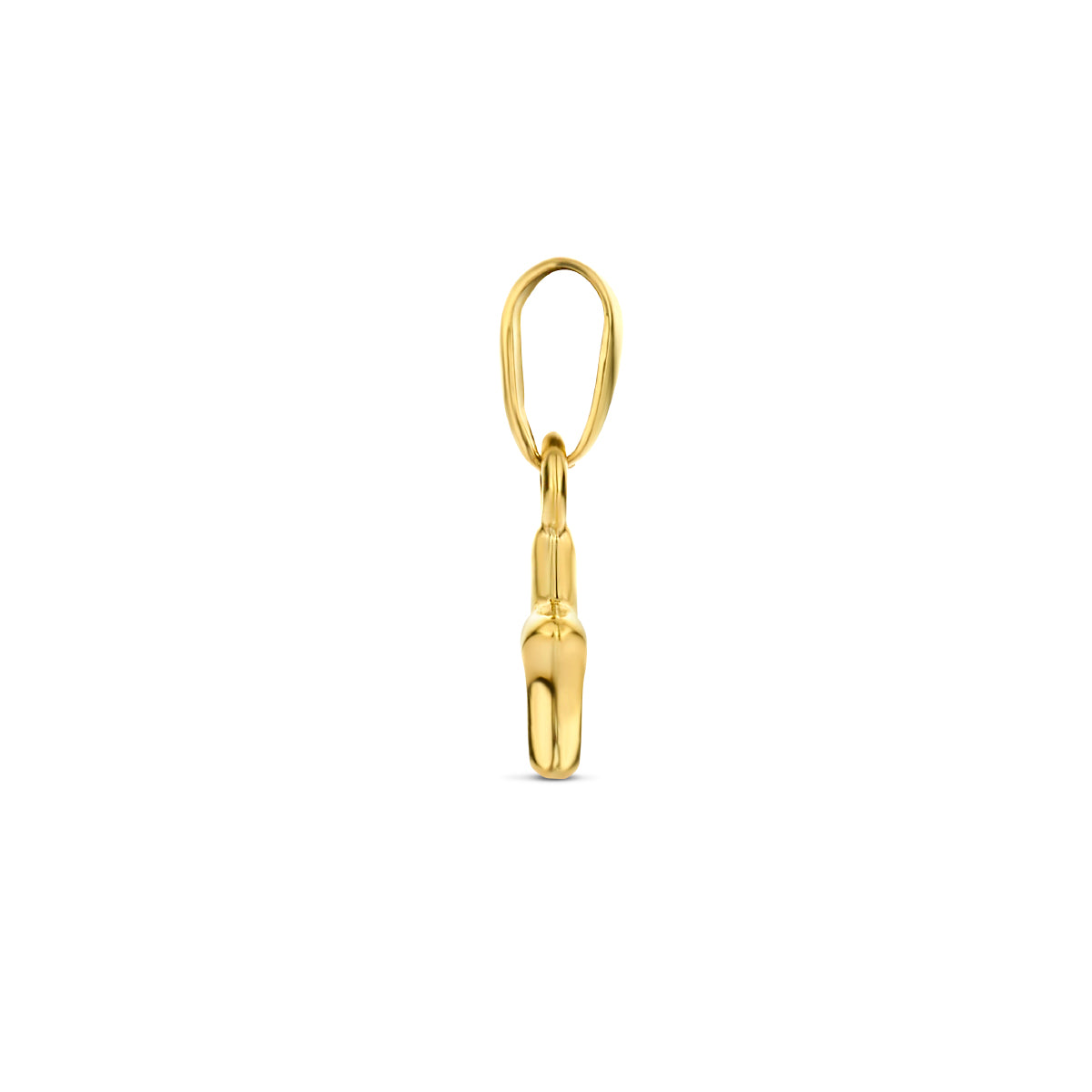 Anhänger Stern 14K Gelbgold